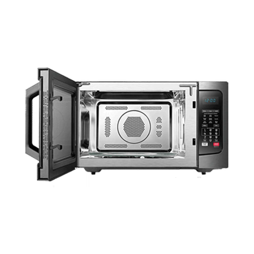 Toshiba Microwave - 42L - 1100 Watt - With Grill & Fan 3-in-1 - Black Stainless - (ML-EC42S(BS))