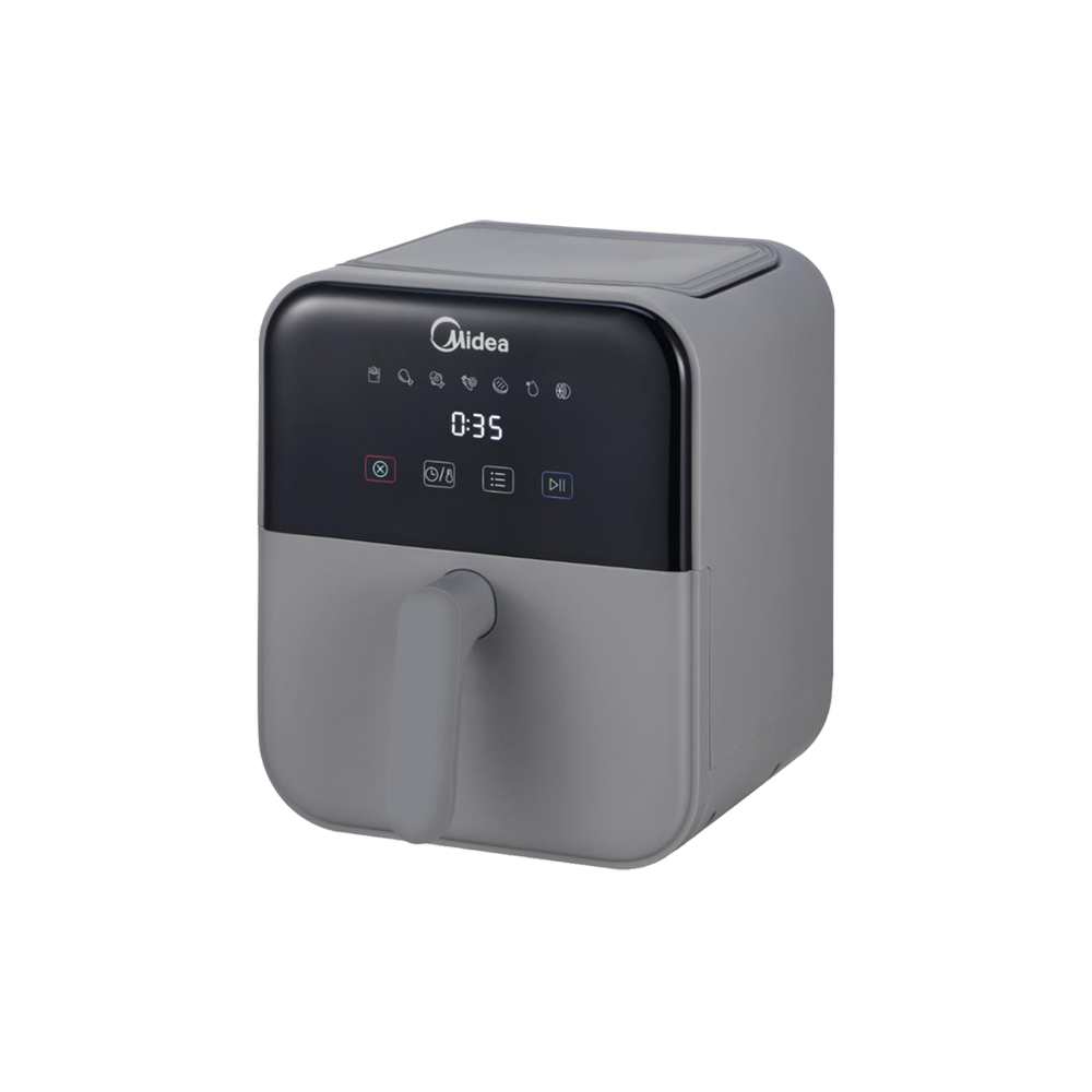 Midea Air Fryer - 4 Ltr - 1400 Watt - Gray - (MAD-400T2APH)
