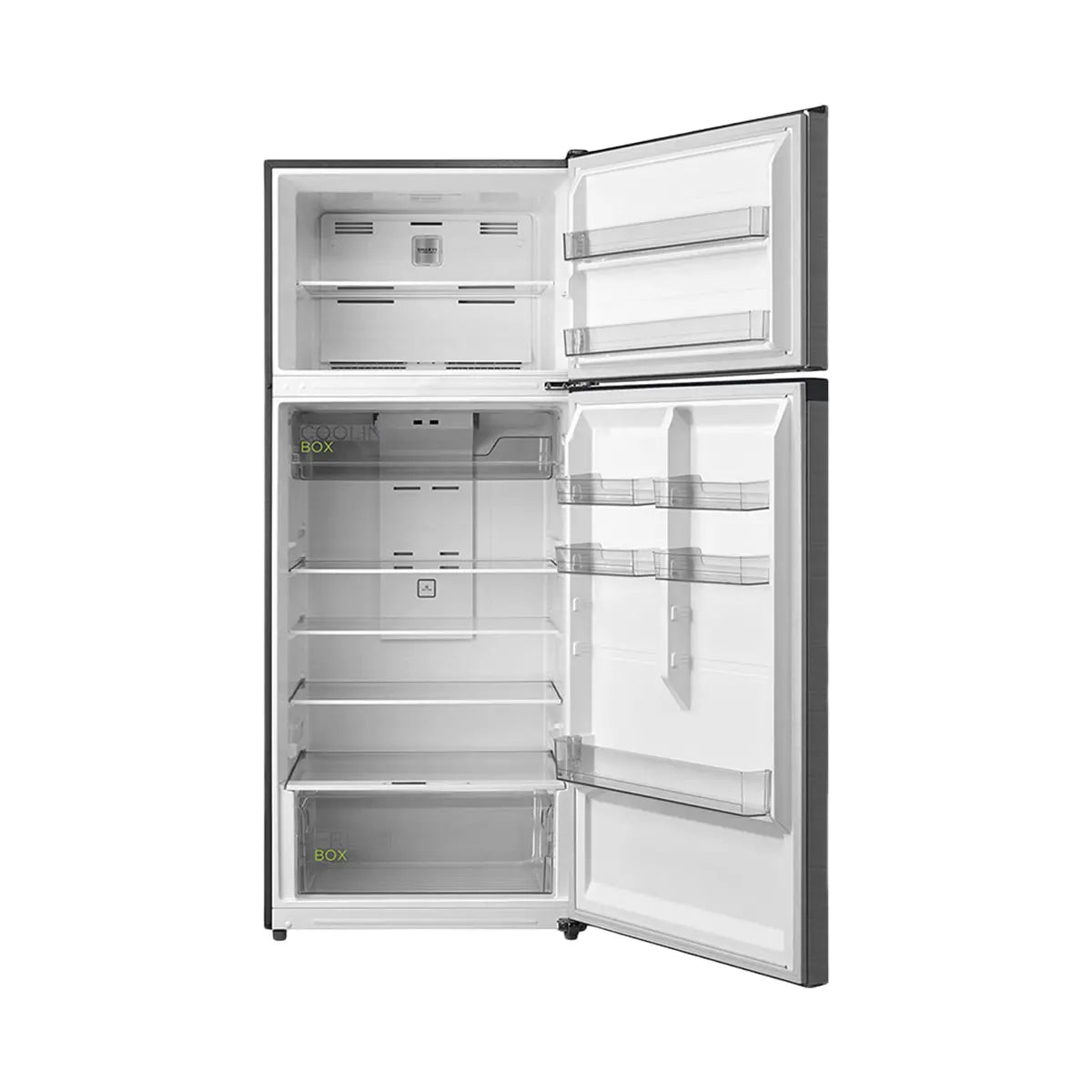 Toshiba Top Mount Refrigerator - 554 Ltr - Stainless Steel - (GR-RT735WE(04))