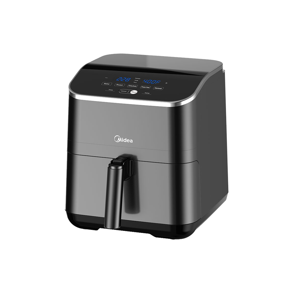 Midea Air Fryer - 6 Ltr - 1850 Watt - Black - (MF-CN55D2)