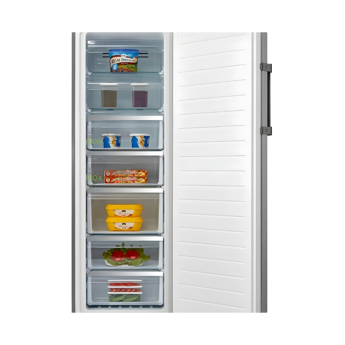 Midea Upright Freezer 7 Drawers –No-Frost –227L – MDRU333FZF02