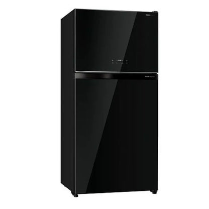 Toshiba Top Mount Refrigerator - 608 Ltr - Black Glass - (GR-RT835WE(XK))