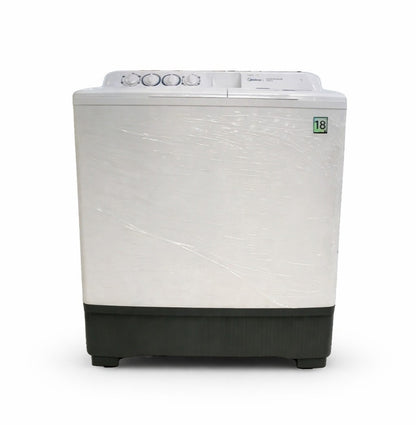 Midea Twin-Tub Washing Machine - 18 Kg - 2 Programs  - White - (MT200W180/W)