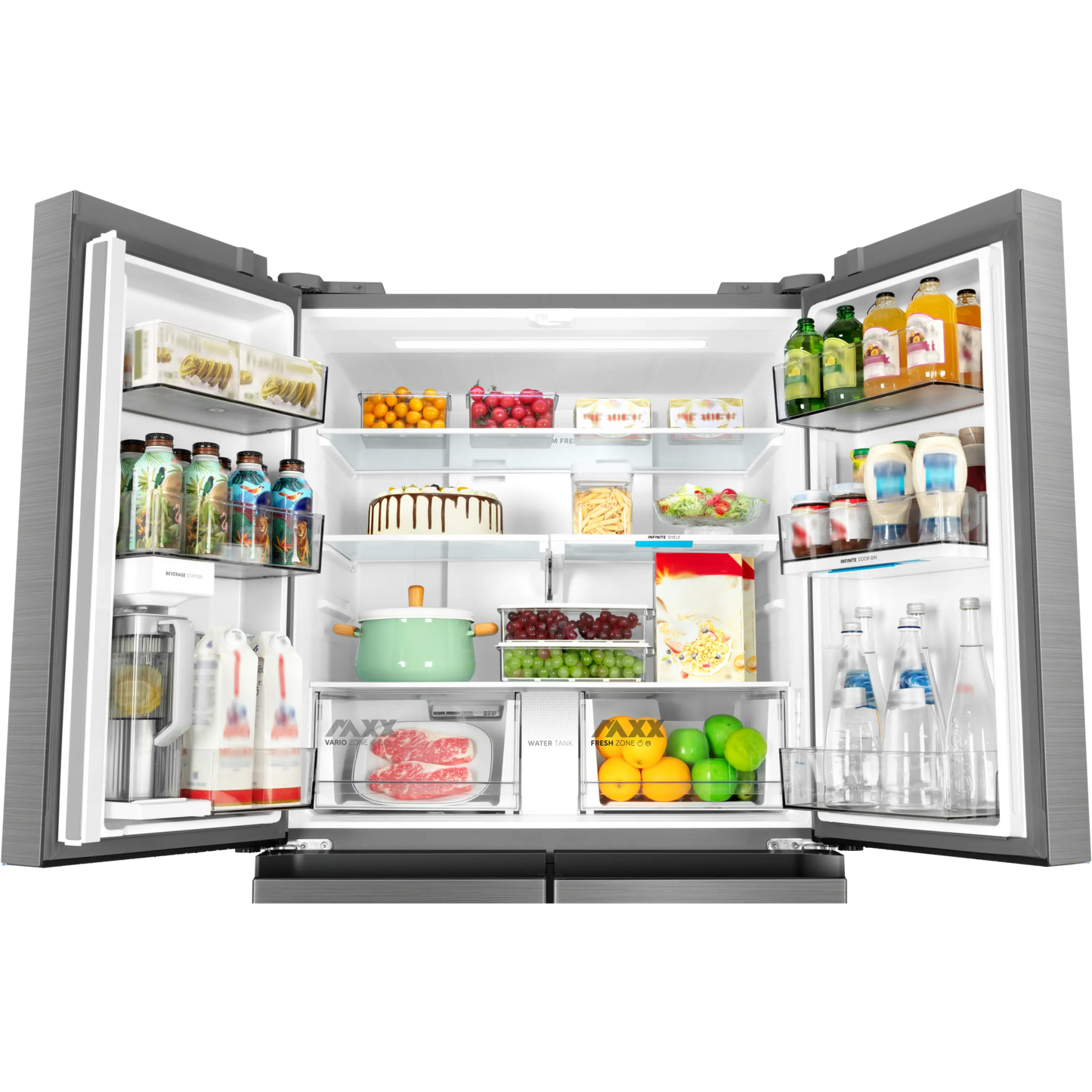 Midea 4 Doors Refrigerator 641L - (MDRM923CIJ46M)