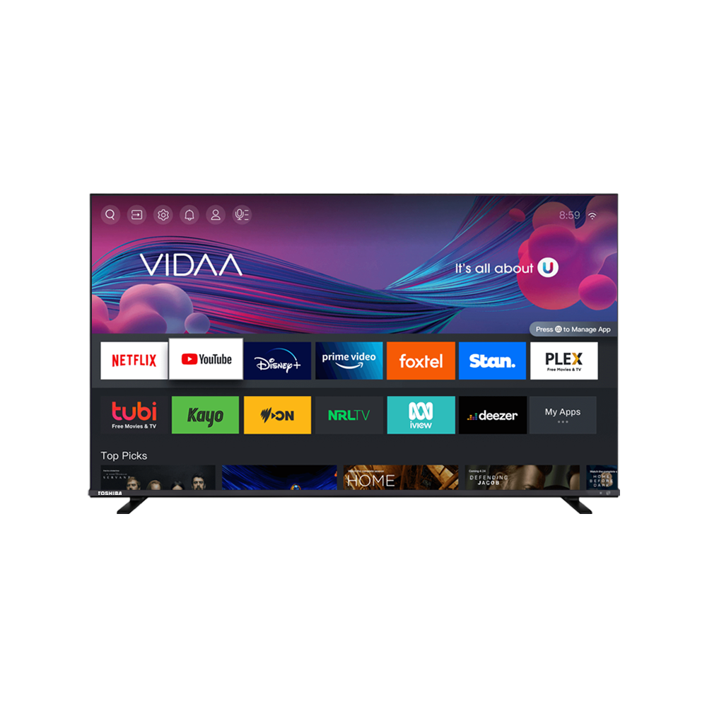 Toshiba 50-inch VIDAA 4K TV (50C350MW)