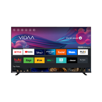 Toshiba 55-inch VIDAA 4K TV (55C350LW)