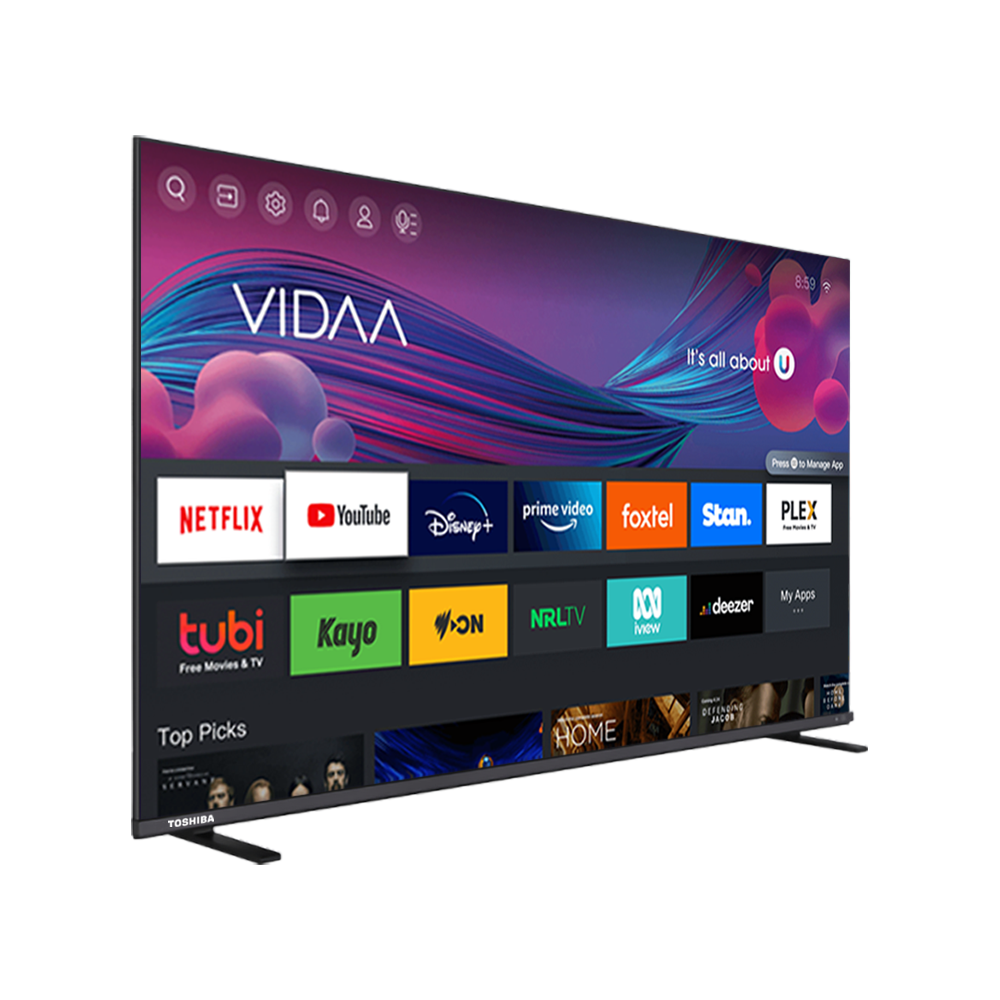 Toshiba 55-inch VIDAA 4K TV (55C350LW)