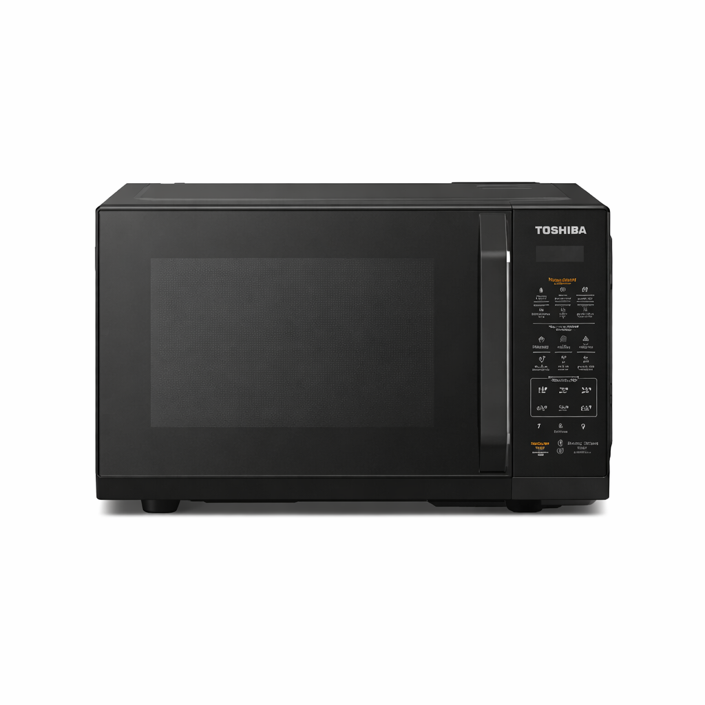 Toshiba Microwave - 20L - 800 Watt - Black - (MM-EM20P(BK))