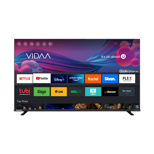 Toshiba 65-inch VIDAA 4K TV (65C350MW)