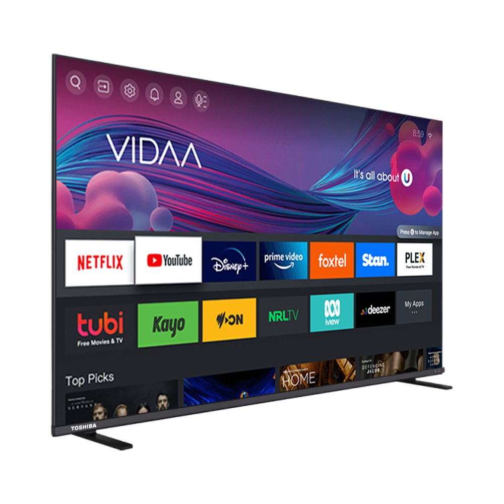 Toshiba 65-inch VIDAA 4K TV (65C350MW)