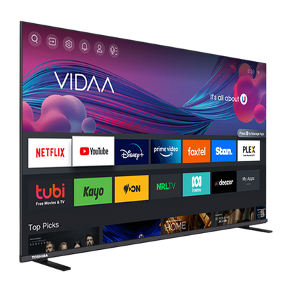 Toshiba 75-inch VIDAA 4K TV (75C350LW)