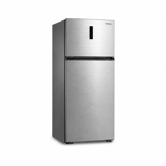 Toshiba Top Mount Refrigerator - 554 Ltr - Stainless Steel - (GR-RT735WE(04))