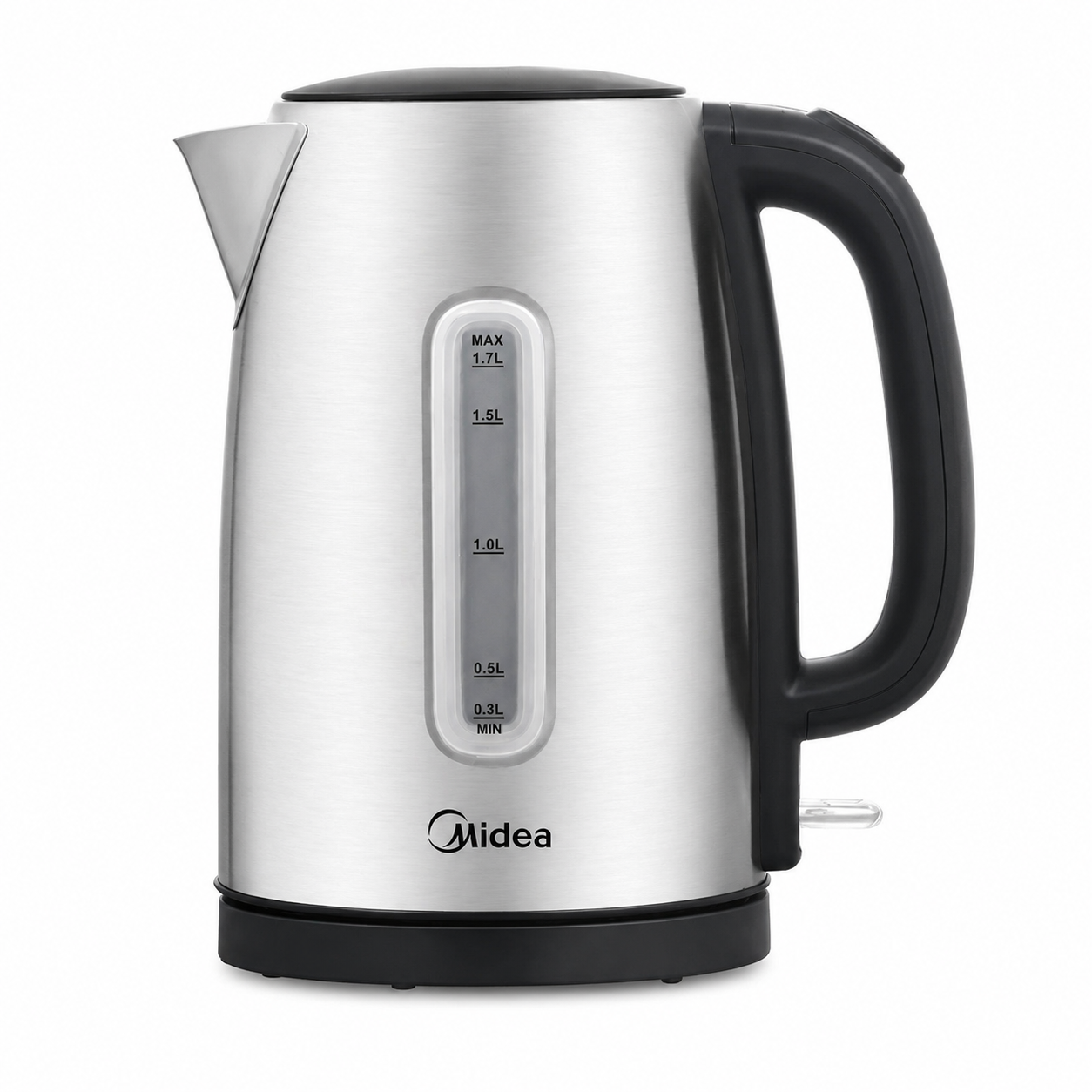 Midea 1.7L Kettle Stainless Steel with Big Water Window - (MK-17S40A2)