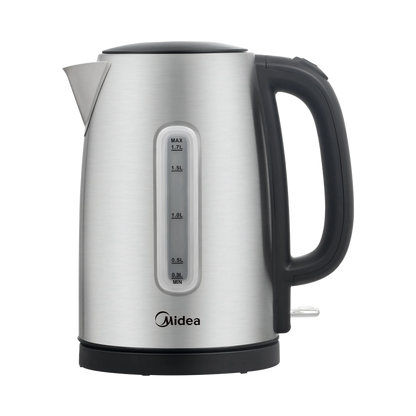 Midea 1.7L Kettle Stainless Steel with Big Water Window