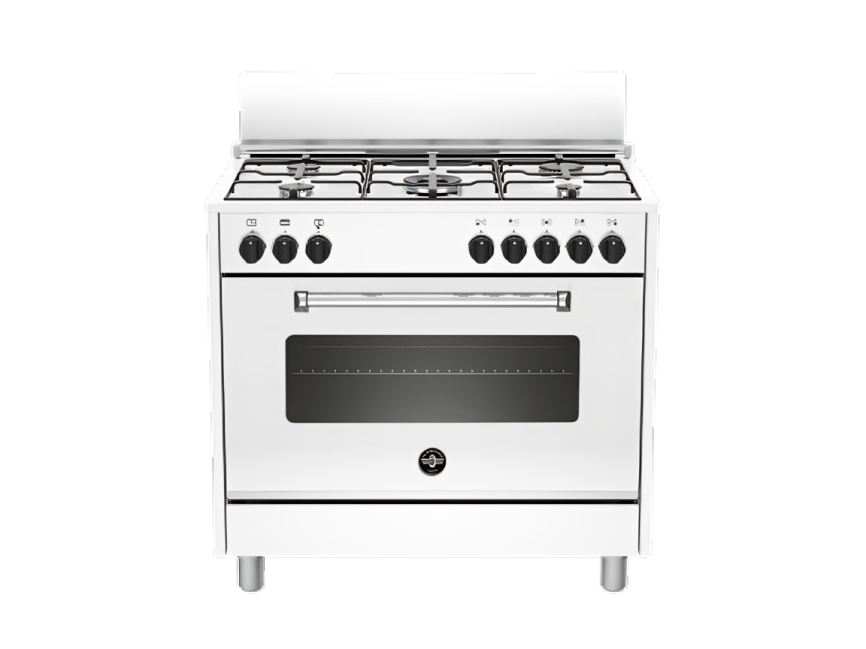 La Germania 90Cm Gas Oven – 5 burners – Stainless Steel – AMS95C31DX