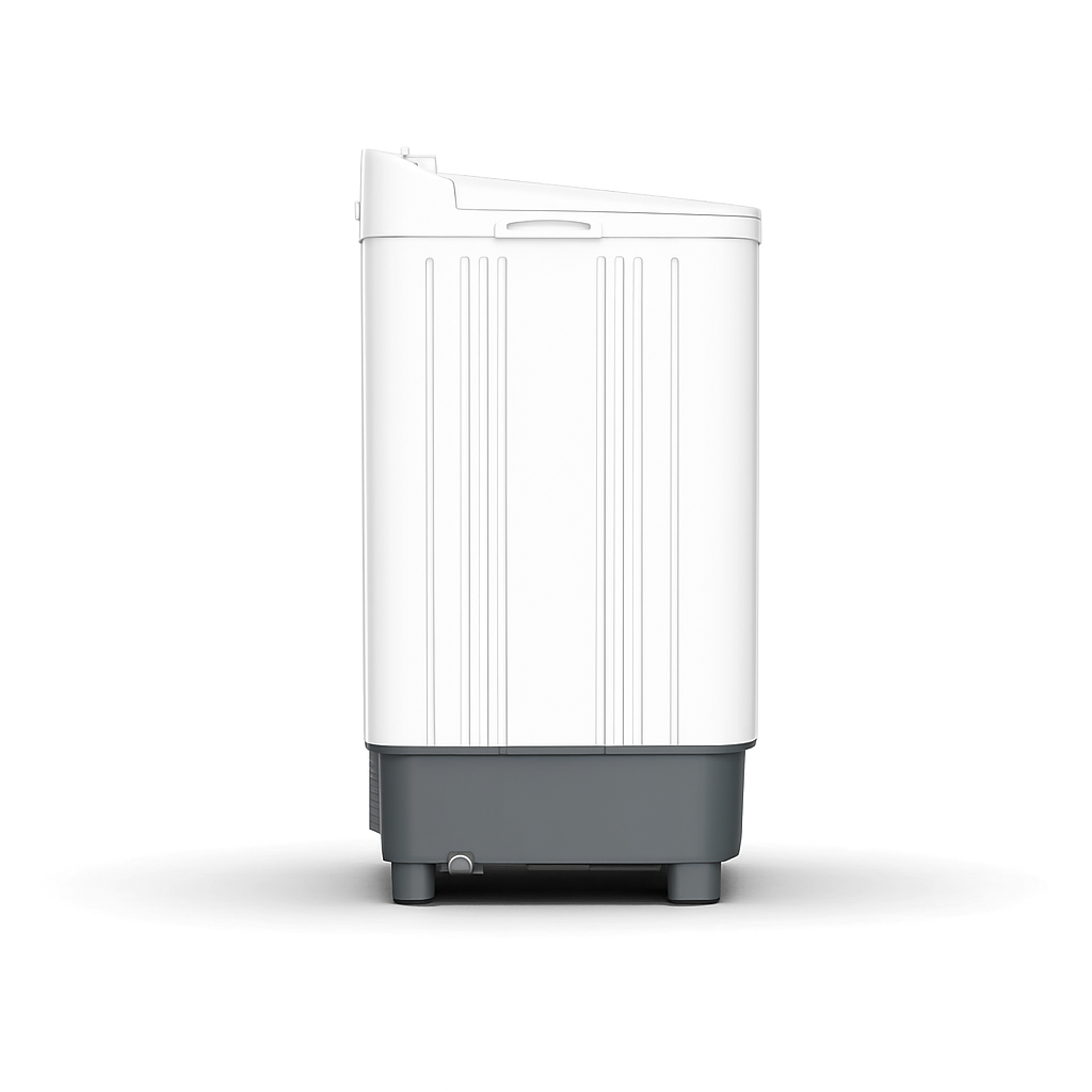 Midea Twin-Tub Washing Machine - 18 Kg - 2 Programs - White - (MT200W180/W) Midea Twin-Tub Washing Machine - 18 Kg - 2 Programs - White - (MT200W180/W)