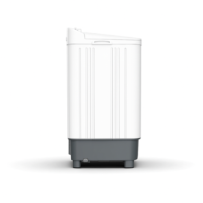 Midea Twin-Tub Washing Machine - 18 Kg - 2 Programs  - White - MT200W180/W