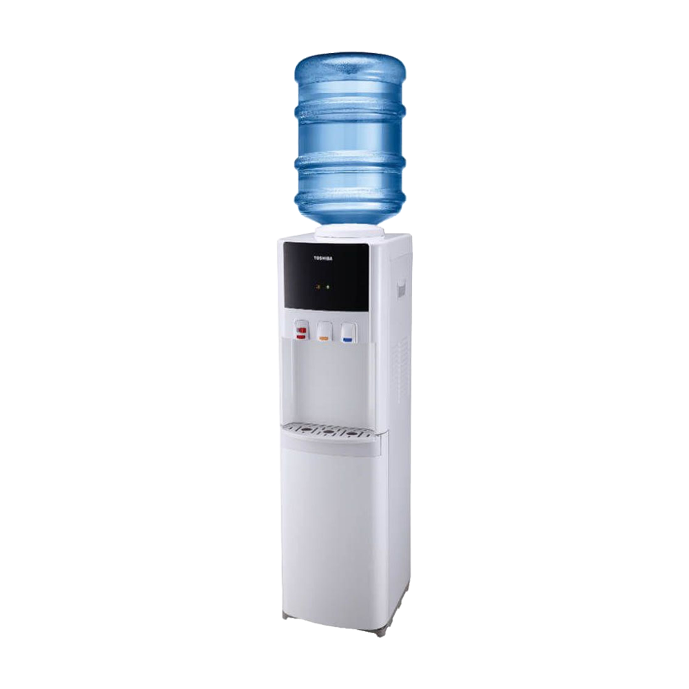 Toshiba Top Loading Water Dispenser - White - (W1766-TU(W)) Toshiba Top Loading Water Dispenser - White - (W1766-TU(W))