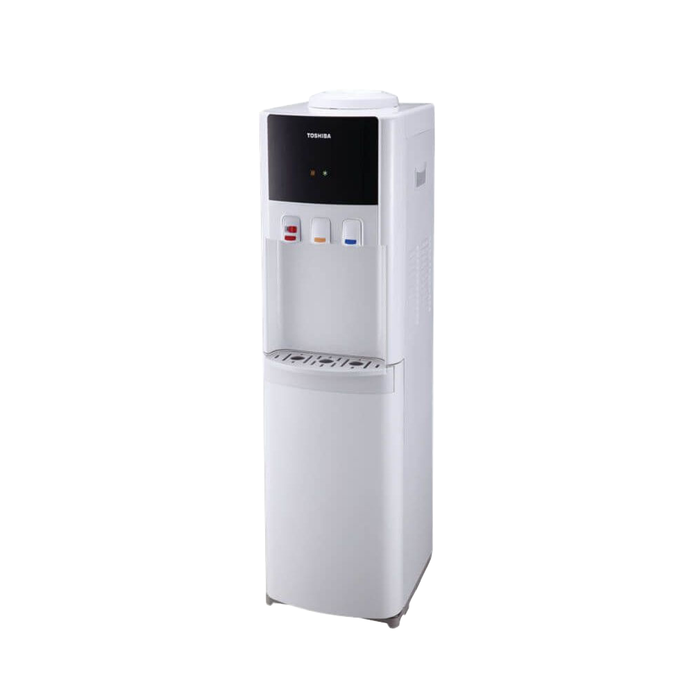 Toshiba Top Loading Water Dispenser - White - (W1766-TU(W)) Toshiba Top Loading Water Dispenser - White - (W1766-TU(W))