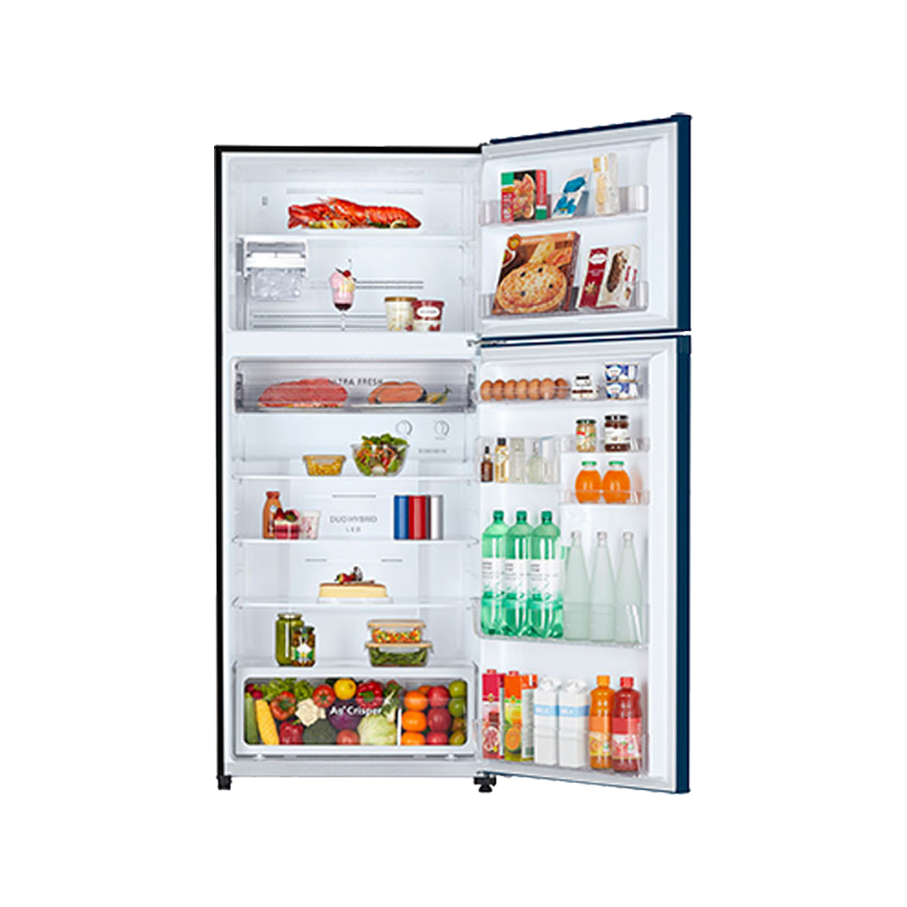 Toshiba Top Mount Refrigerator - 608 Ltr - Black-Glass - (GR-A820U(XK)) Toshiba Top Mount Refrigerator - 608 Ltr - Black-Glass - (GR-A820U(XK))