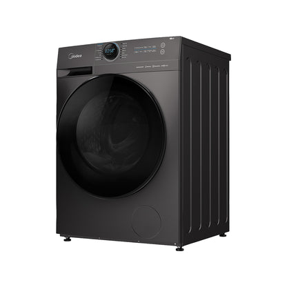 Midea Washing Machine - 9 Kg - 15 Programs - 1400 RPM - Silver - MF200W90WB/T