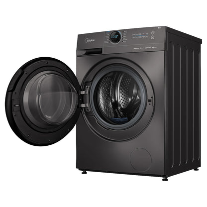 Midea Washing Machine - 9 Kg - 15 Programs - 1400 RPM - Silver - MF200W90WB/T