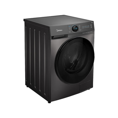 Midea Washing Machine - 9 Kg - 15 Programs - 1400 RPM - Silver - MF200W90WB/T