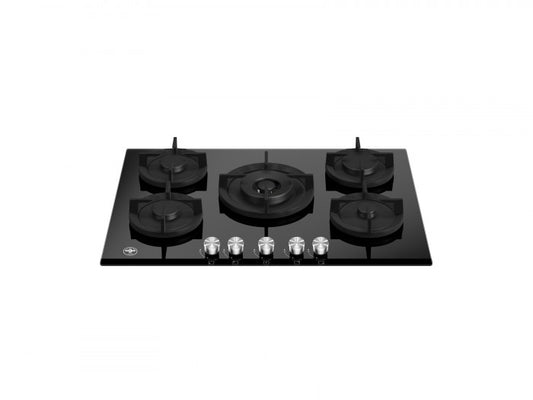 La Germania Built-In Hob Gas on Glass – Central Dual Wok – (P755CLAGGN)