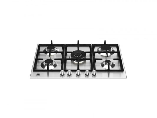 La Germania Built-in 75 cm Hob – 5 Burners –  Stainless Steel – (P755CLAGX)