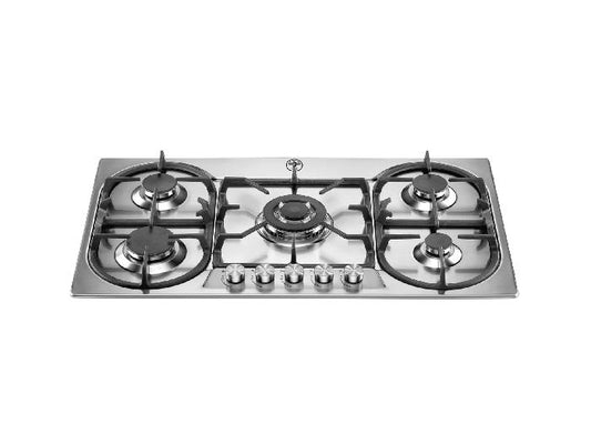 La Germania Built-in 90cm Hob –  5 burners – Stainless Steel – (P9101D9X)