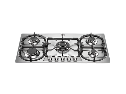 La Germania Built-in 90cm Hob –  5 burners – Stainless Steel – P9101D9X