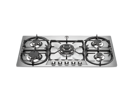La Germania Built-in 90cm Hob –  5 burners – Stainless Steel – P9101D9X