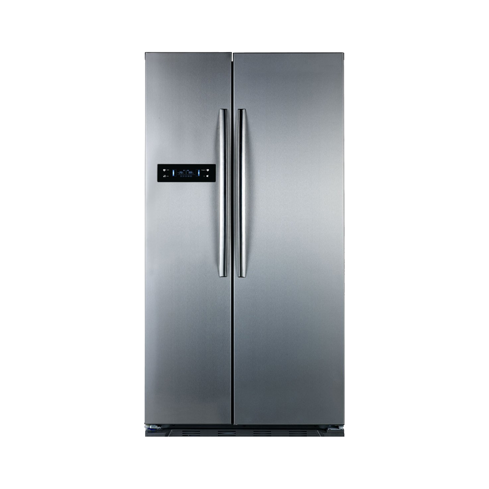 Midea Side By Side Refrigerator - 548 Ltr - Stainless Steel - (MDRS710FGF02) Midea Side By Side Refrigerator - 548 Ltr - Stainless Steel - (MDRS710FGF02)