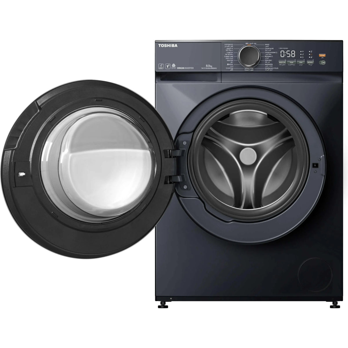 Toshiba T21 Front Load Washer 8KG (TW-T21BU90UWJ)