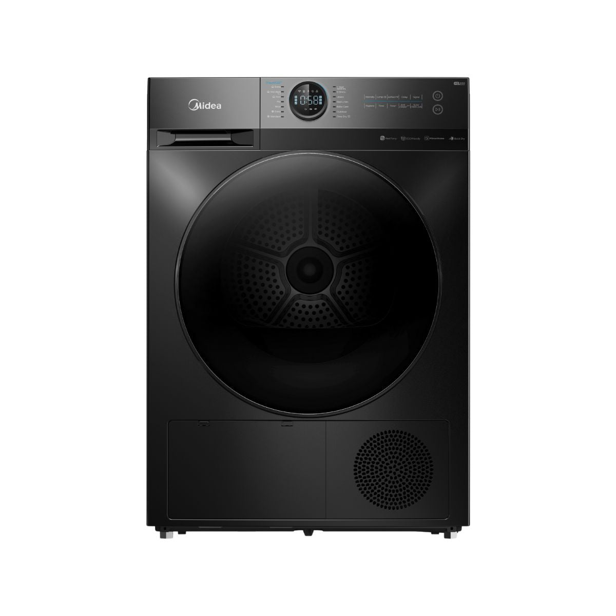 Midea Front Load Dryer - 8Kg - 14 Programs  - Smart Control - Anti-Crease - MD200H80WB/T