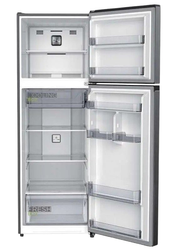 Midea Top Mount Refrigerator– 580Ltr – Stainless Steel – MDRT580MTE46D