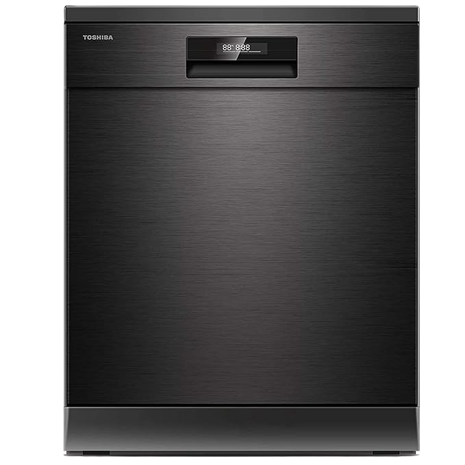 Toshiba Dish Washer – 8 Programs – 14 Place – 2 Racks – DW-14F1(S)