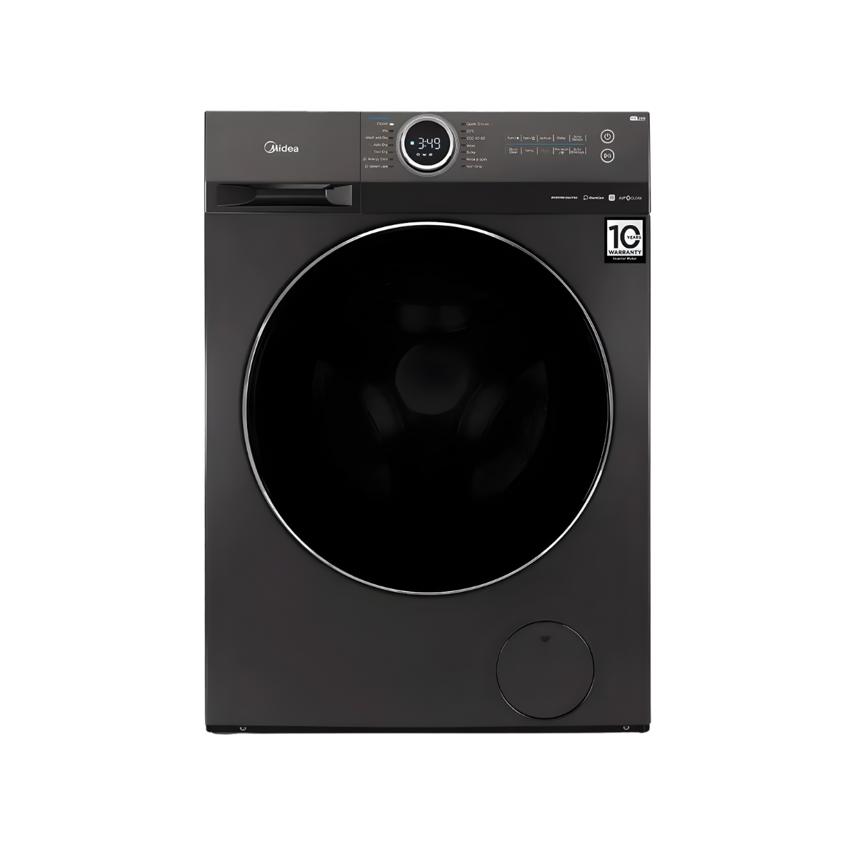 Midea Front Load Dryer - 10Kg - 14 Programs - Smart Control - Anti-Crease - MD200H100WB/T