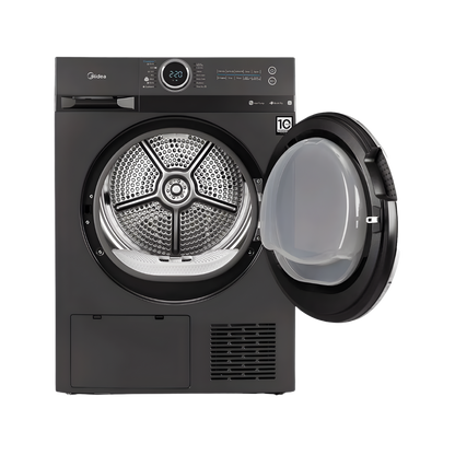 Midea Front Load Dryer - 10Kg - 14 Programs - Smart Control - Anti-Crease - MD200H100WB/T