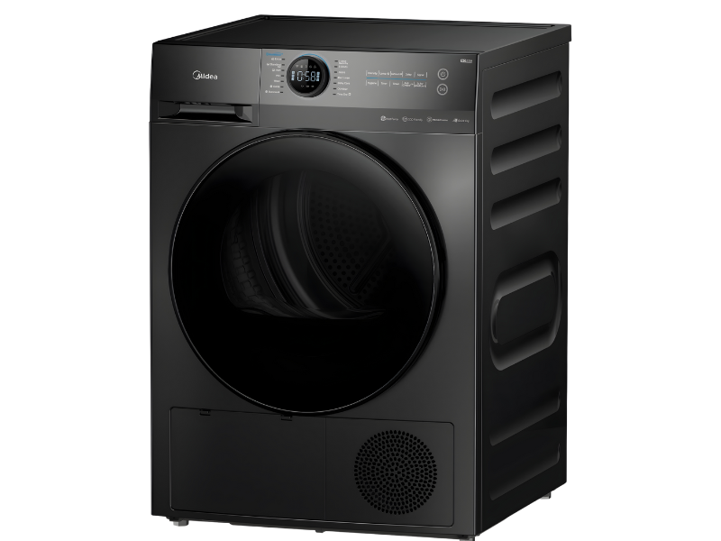 Midea Front Load Dryer - 8Kg - 14 Programs - Smart Control - Anti-Crease - MD200H80WB/T Midea Front Load Dryer - 8Kg - 14 Programs - Smart Control - Anti-Crease - MD200H80WB/T