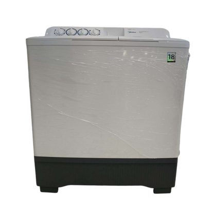 Midea Twin-Tub Washing Machine - 18 Kg - 2 Programs  - White - MT200W180/W