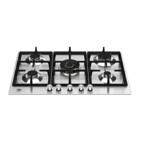 La Germania Built-in 60cm Hob – 5 Burners –  Stainless Steel – P755CLAGX