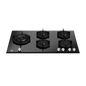 La Germania Built-In Hob– Gas on Glass Lateral dual wok – P905LLAGGN