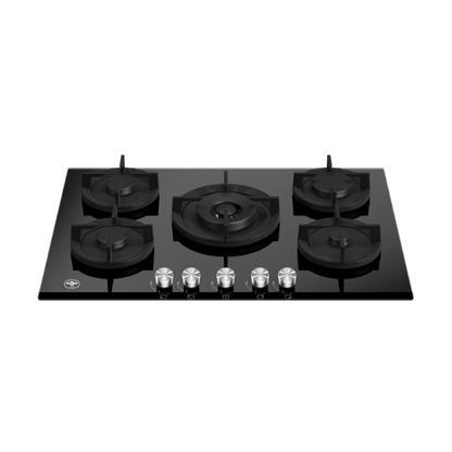 La Germania Built-In Hob Gas on Glass – Central Dual Wok– P755CLAGGN