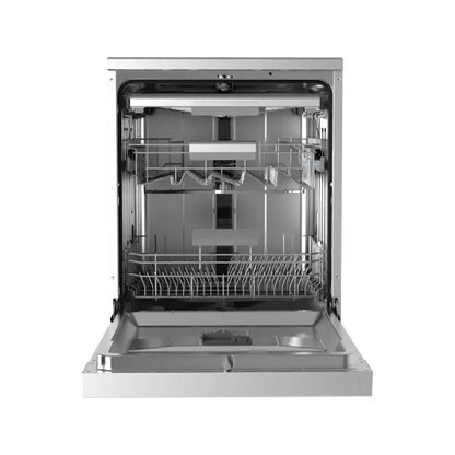 Midea Dish Washer - 14 Sets - 8 Programs - 3 baskets - White - (WQP14-W7633CW)