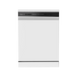 Midea Dish Washer - 14 Sets - 8 Programs - 3 baskets - White - (WQP14-W7633CW)