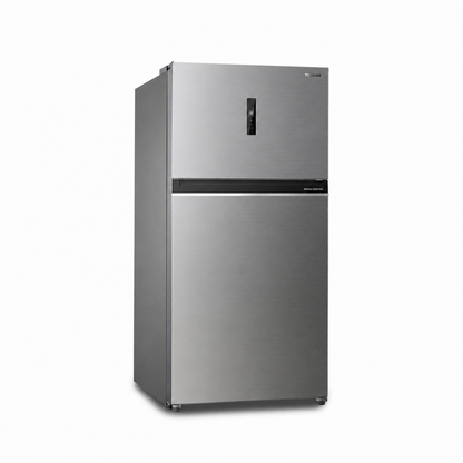 Toshiba Top Mount Refrigerator - 554 Ltr - Silver - GR-RT735WE(49)