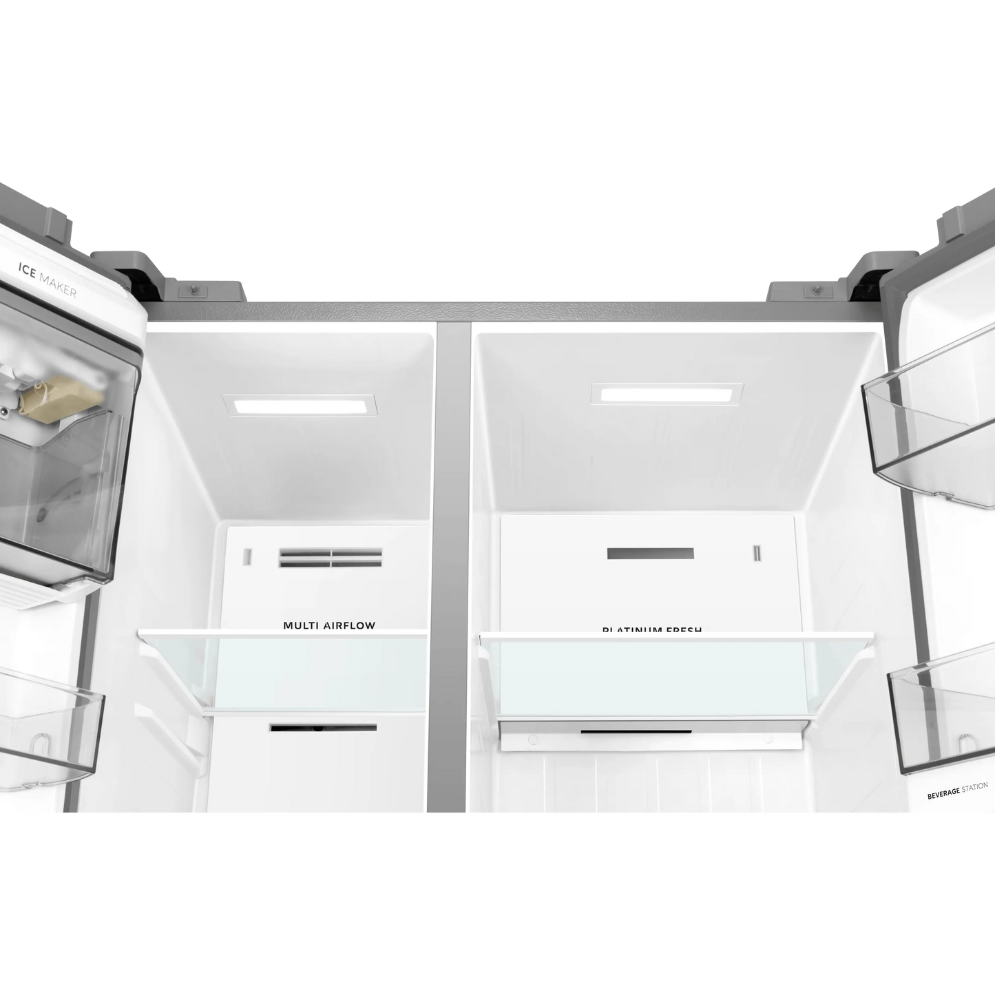 Midea Side By Side Refrigerator Spacemaster 681L - (MDRS925CIJ46M)