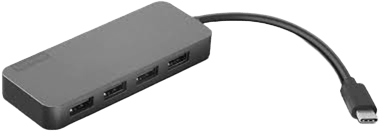 Lenovo USB-C to 4 Port USB-A Hub (GX90X21431)