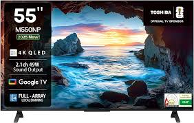 Toshiba 55-inch GOOGLE TV QLED - (55M550NP)